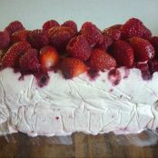 Strawberry and Raspberry Semifreddo