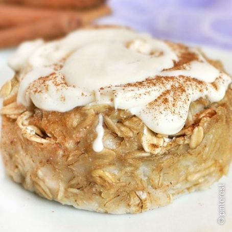 Cinnamon-Bun Baked Oatmeal