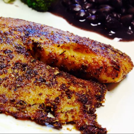 Blackened Tilapia