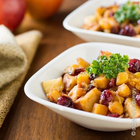 Slow Cooker Butternut Squash and Apples