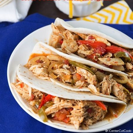Slow Cooker Chicken Fajitas