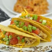 Crock Pot Chicken Tacos