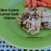 Slow Cooker Lemon Garlic Chicken