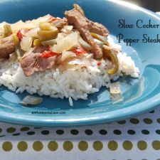 Crock Pot Pepper Steak