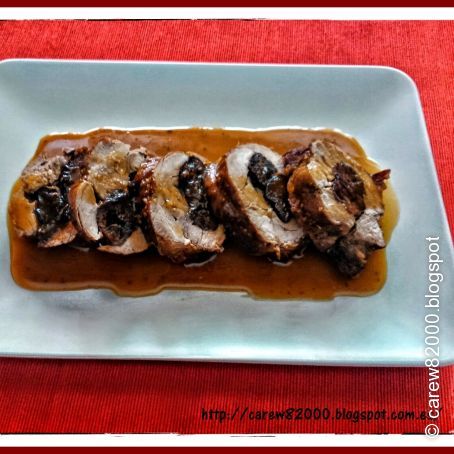 Stuffed pork tenderloin