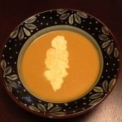 Butternut Squash and Apple Bisque