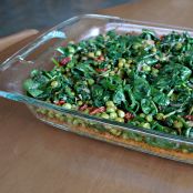 Gluten Free Spinach and Sweet Potato Tart