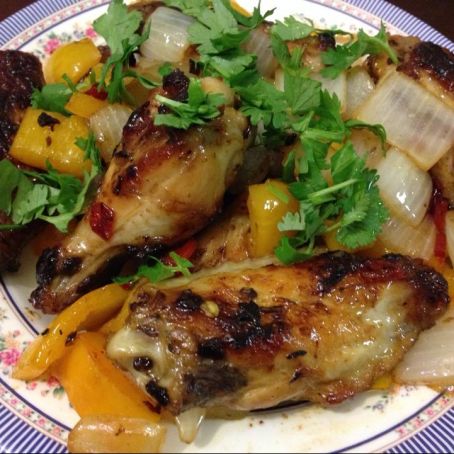 Spicy Stir Fried Chicken Wings 