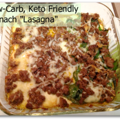 Low-Carb Spinach Lasagna
