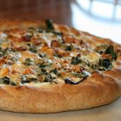 Spinach Feta Pizza