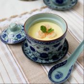 Shrimp with Steamed Egg