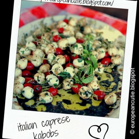 italian caprese kabobs
