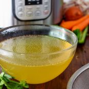 Instant Pot Chicken Stock