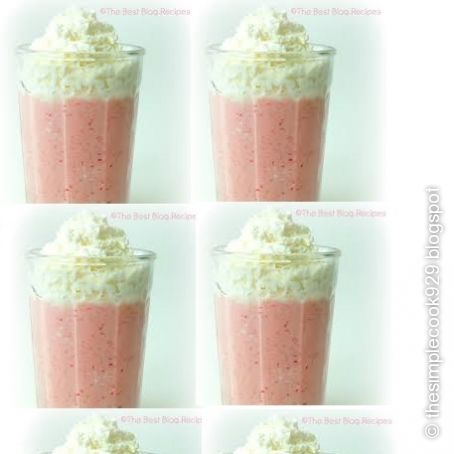 Strawberries and Cream Shake
