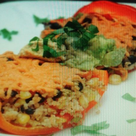 Mexican Quinoa Stuffed Peppers