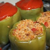 Dannielle's Stuffed Green Peppers