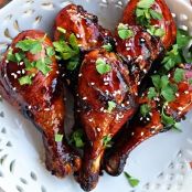 Sweet Spicy-Crisp Honey Teriyaki Hot Wings