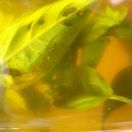 Homemade Basil Oil