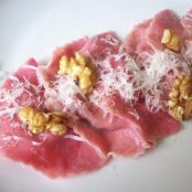 Pink Truffled Ravioli with Goat Cheese
