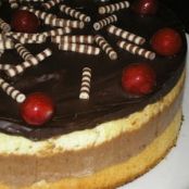 Toblerone Mousse Sponge Cake