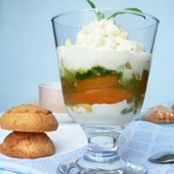 Roasted Apricot, Creamy Mozzarella & Basil Pesto