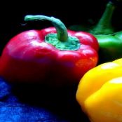 Tricolor Peppers, Arugula, Parmesan