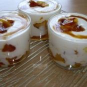 Caramelized Apples and Cheese Verrines