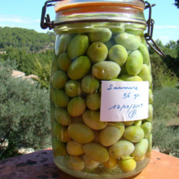Green Olives in Brine