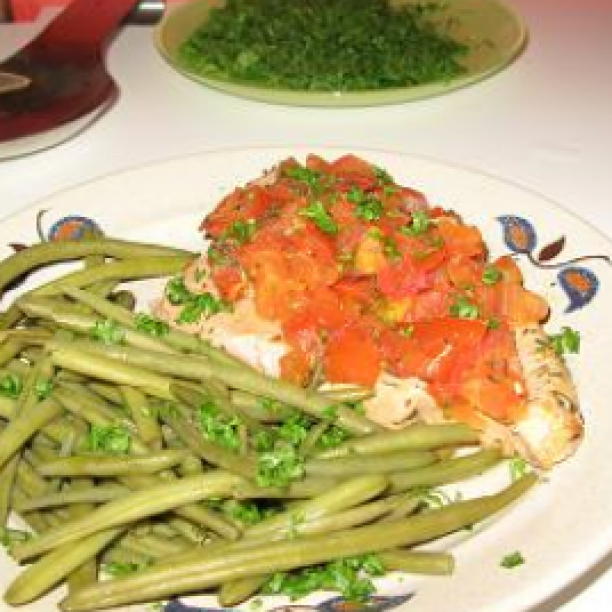 Tuna Steaks Provencal