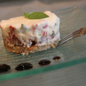 Tomato Basil Parmesan Tiramisu