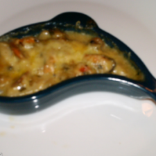 Casserole of Scallops and Shrimp with Saffron Sauce