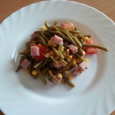 Green Bean Salad with Goats Cheese
