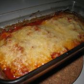 Zucchini gratin with goat cheese and honey