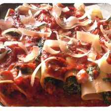 Spinach and ricotta cannelloni