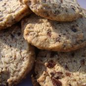 Two Chocolate Oatmeal Cookies