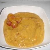 Stewed plums