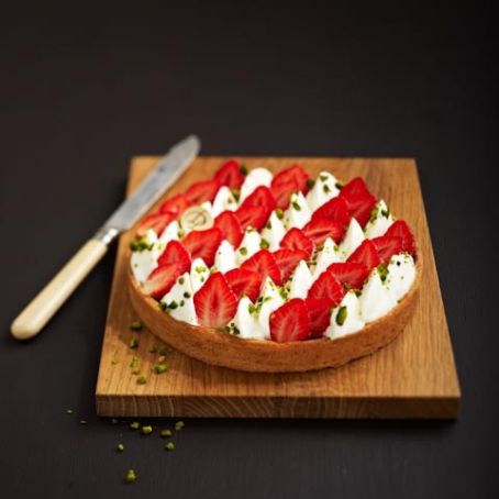 Strawberry and Mascarpone Tart