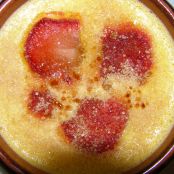 Passion Fruit and Strawberry Creme Brûlée