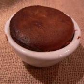 Warm Chocolate Soufflé