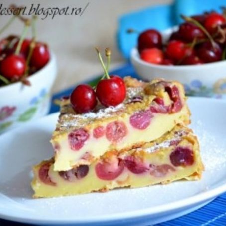 TARTA - CLAFOUTIS CU CIRESE