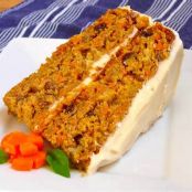 Awesome Carrot Cake with Cream Cheese Frosting