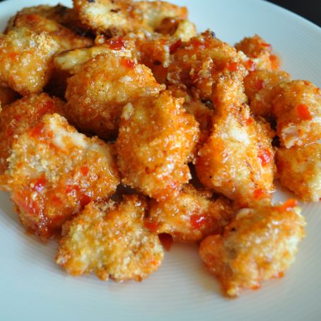 Paprika and Garlic Coated Chicken Bites