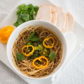 Thai Chicken Noodles with Red Curry Broth - Step 5