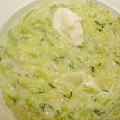 Hungarian Zucchini Squash with Dill (Tokfozelek)