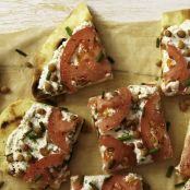 Tomato and Ricotta Open-Face Sandwich