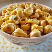 Herbed Tortellini with Mozzerella and Parmesan Filling
