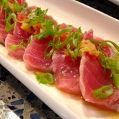 A refreshing recipe for TUNA TATAKI