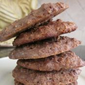 Chocolate TVP Cookies