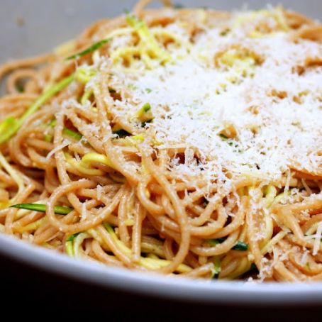 Zucchini spaghetti