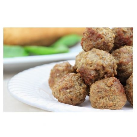 Black Bean Meatballs with Cilantro Sauce